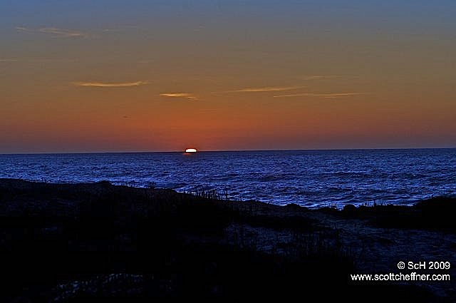 sunset @ Pacific Grove
